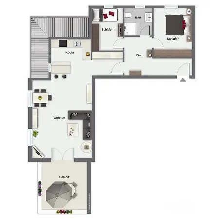 公寓 Seeschwalbe 17